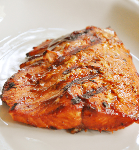 barbecue salmon