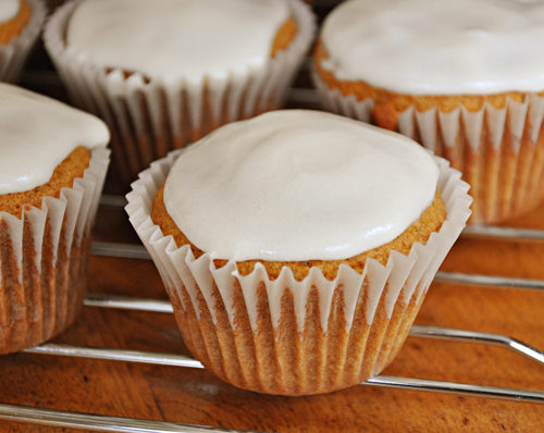 pumpkin spice cupcakes