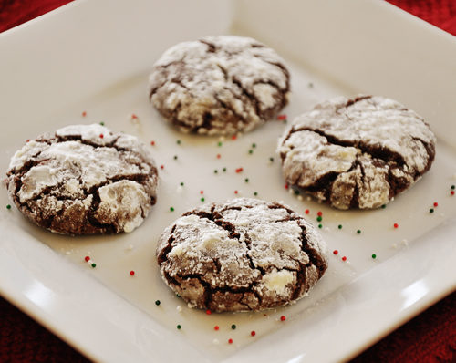 chocolate coffee snow caps