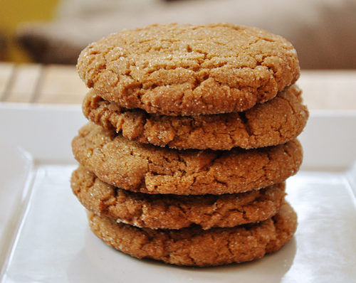 ginger molasses cookies