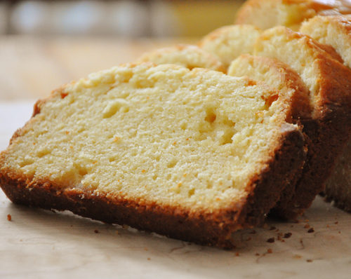 lemon vanilla pound cake