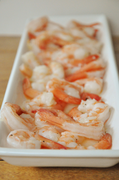 sauteed shrimp in an easy butter garlic sauce