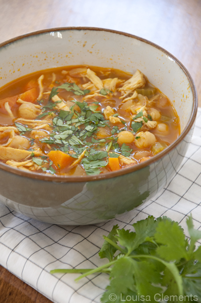 moroccan chicken soup