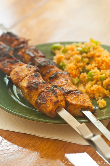 chili lime chicken skewers
