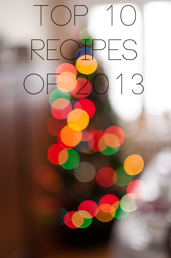 Top 10 recipes of 2013