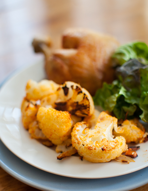 Sriracha Roasted Cauloflower