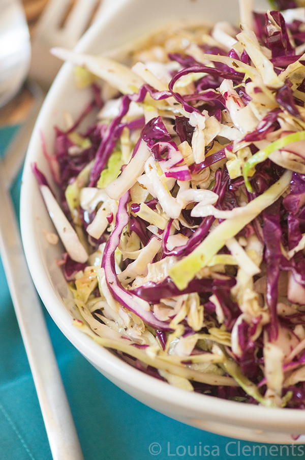 Coleslaw with Italian Dressing