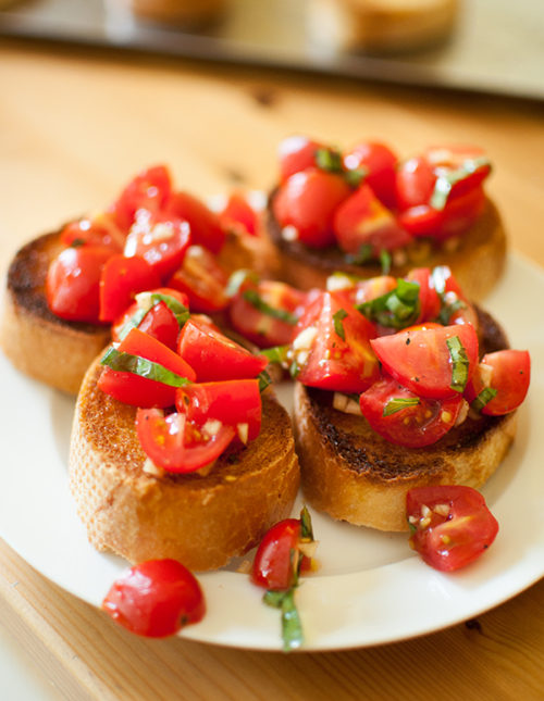 easy homemade bruschetta