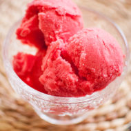 raspberry sorbet
