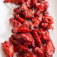 Add some spice to your game day appetizers with these tandoori spiced chicken wings. | livinglou.com