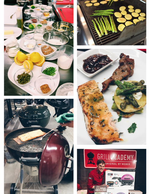 grilling class at the weber grill academy