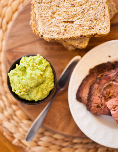 Take your sandwiches to the next level with this simple and healthy avocado horseradish sandwich spread! | via livinglou.com
