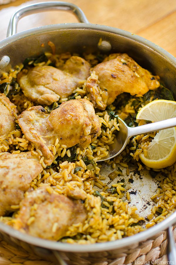 One Pot Curry Chicken Rice Recipe