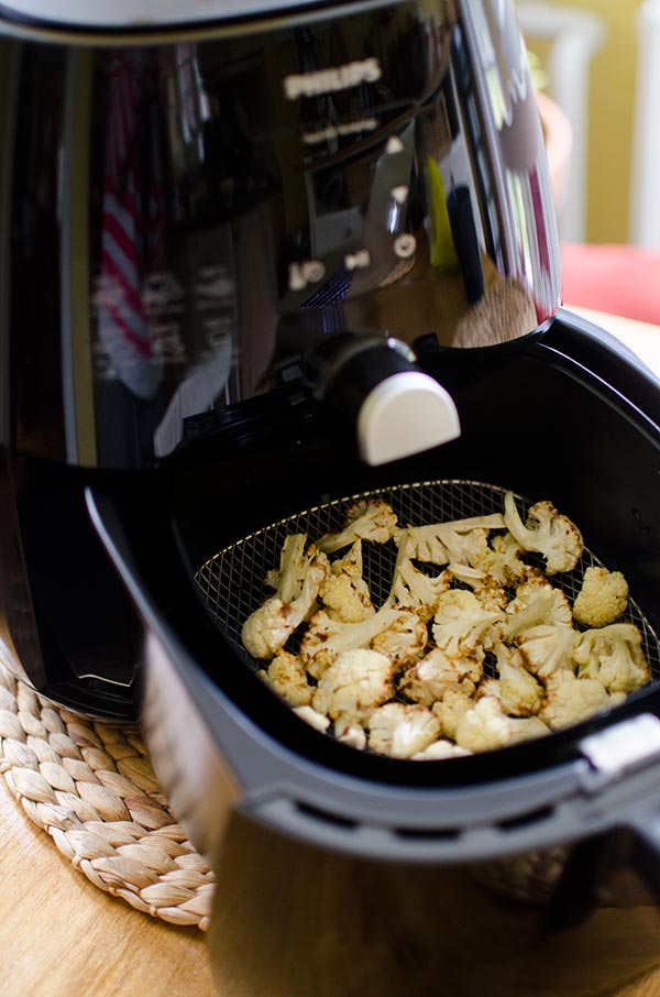 How to make cauliflower and beets in the Airfryer. | livinglou.com