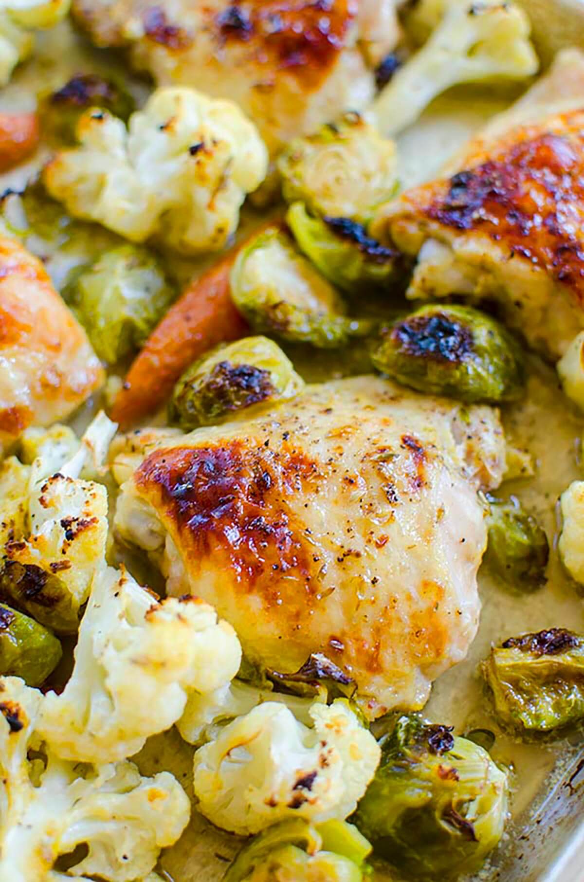 Chicken Thigh Tray Bake Living Lou