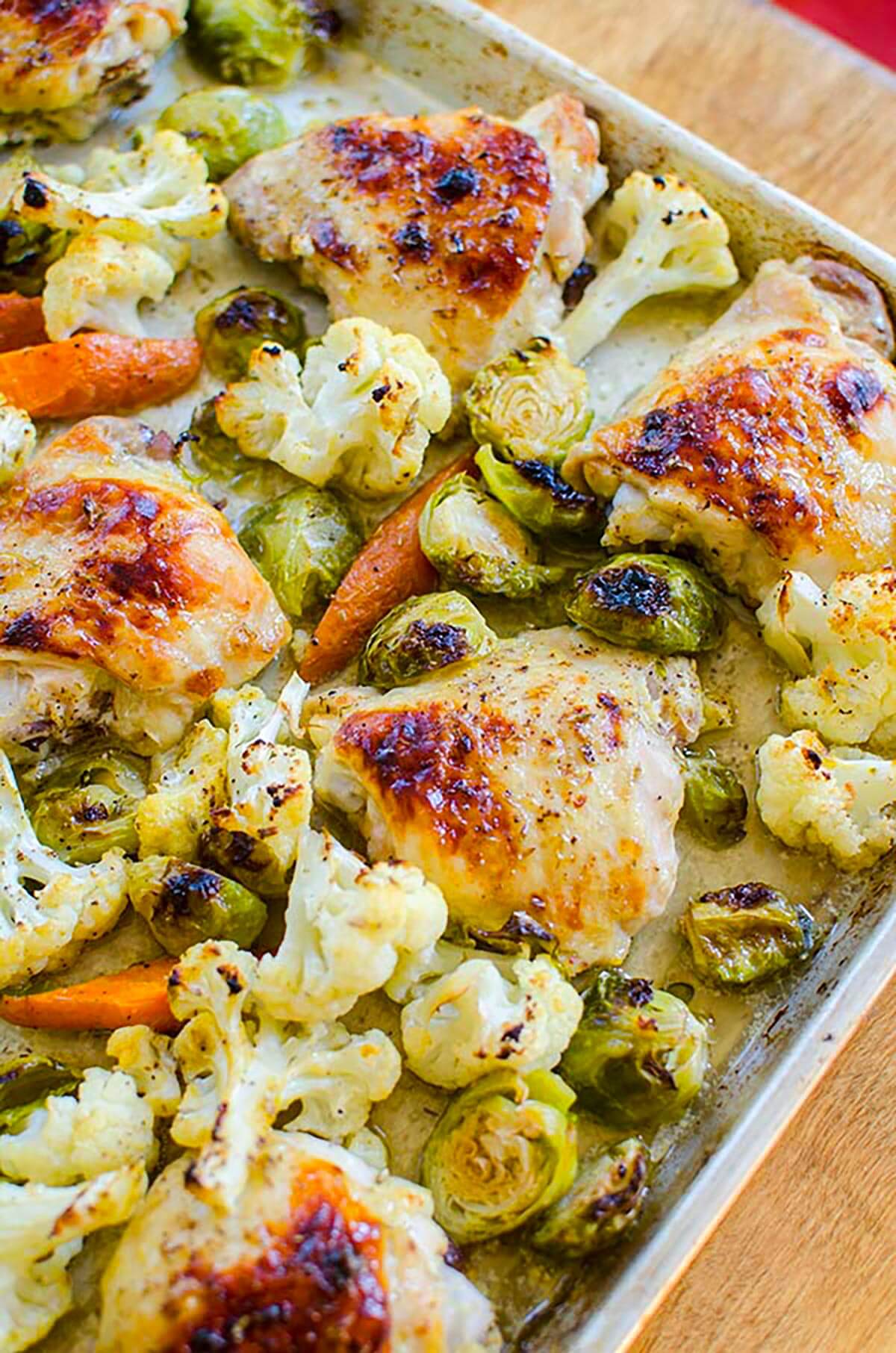 Chicken Thigh Tray Bake Living Lou