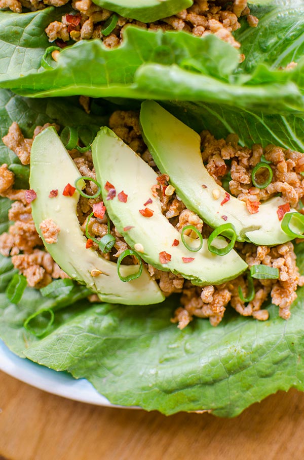 Easy chicken lettuce wraps come together in 20-minutes with a combination of ginger, lime juice and smoked paprika.