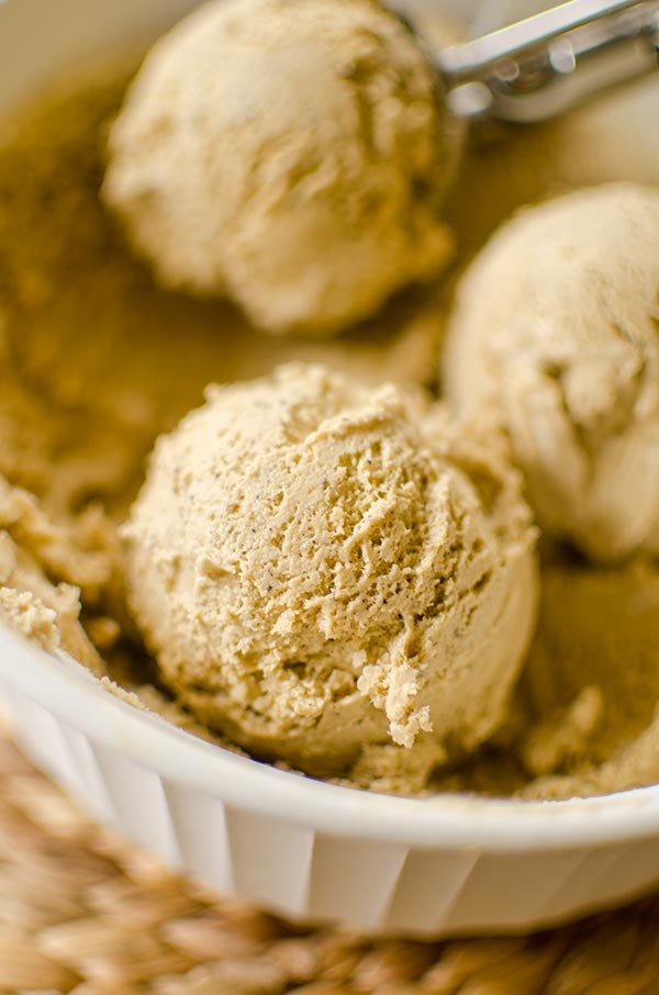Homemade Coffee Ice Cream | Living Lou