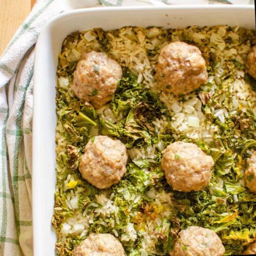 Meatballs and Rice | Living Lou