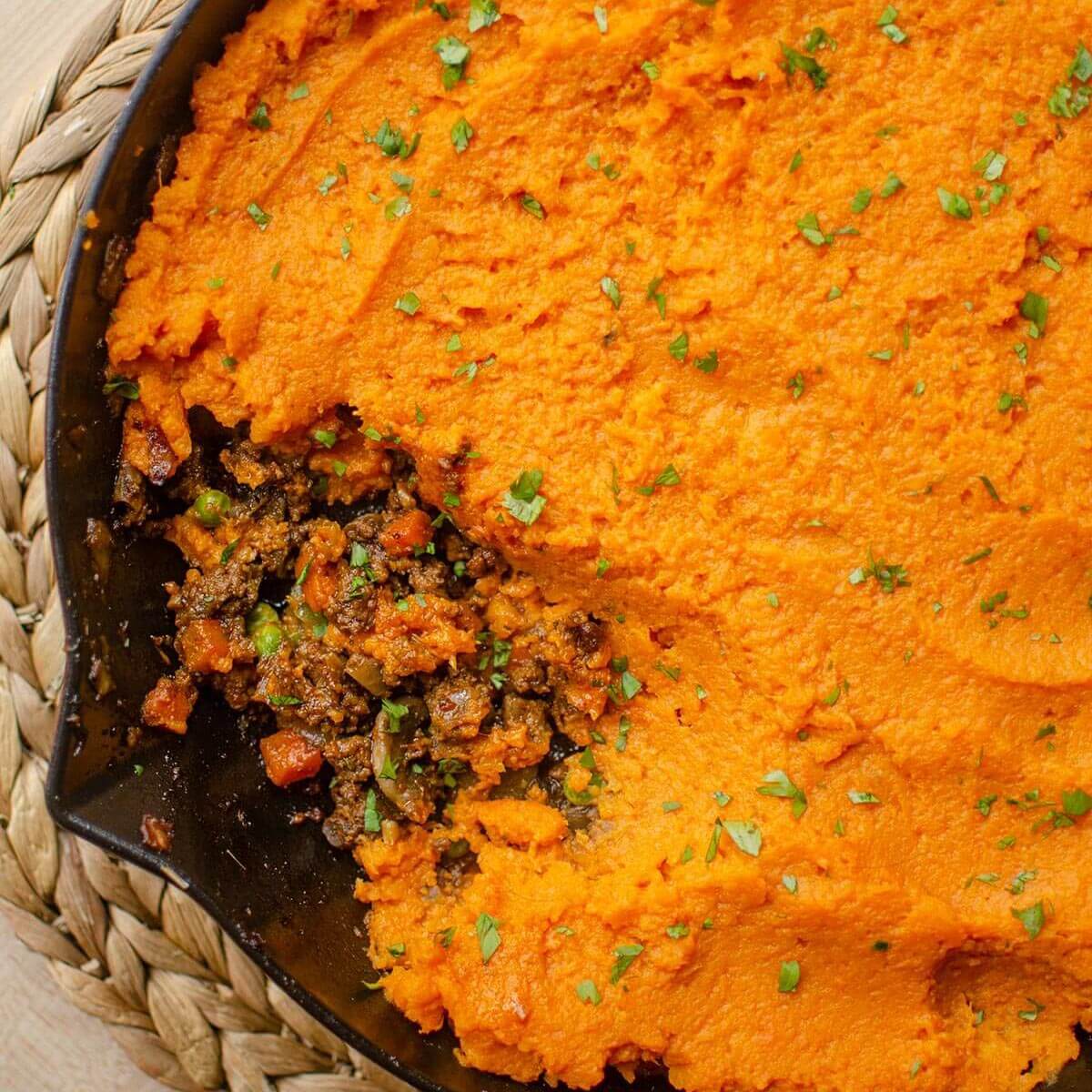 Shepherd’s Pie with Sweet Potatoes