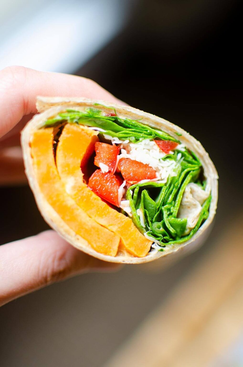 Sweet Potato Wraps Living Lou